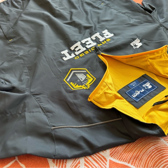 San Diego Fleet STARTER Quarter Zip Jacket - Picture 4 of 12